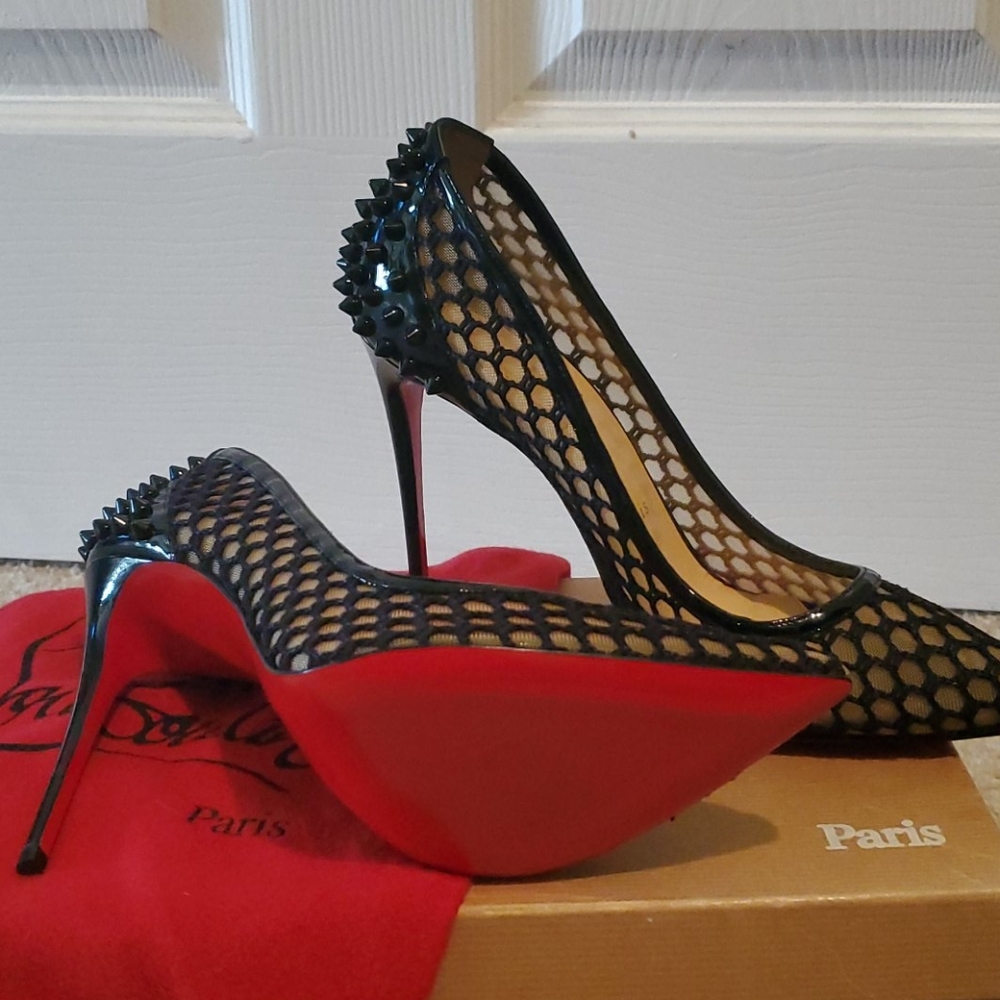 Rare 38 1/2 Christian Louboutin Heels - Picture 5 of 7